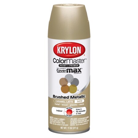 Krylon Colormaster Paint; Caramel Latte; 11 oz. Aerosol 51250